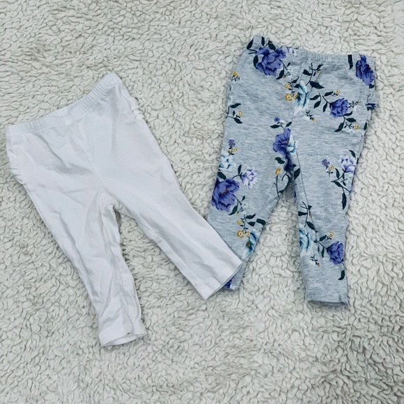 Old Navy Other - Two baby leggings with ruffles Old Navy Other - Two baby leggings with ruffles